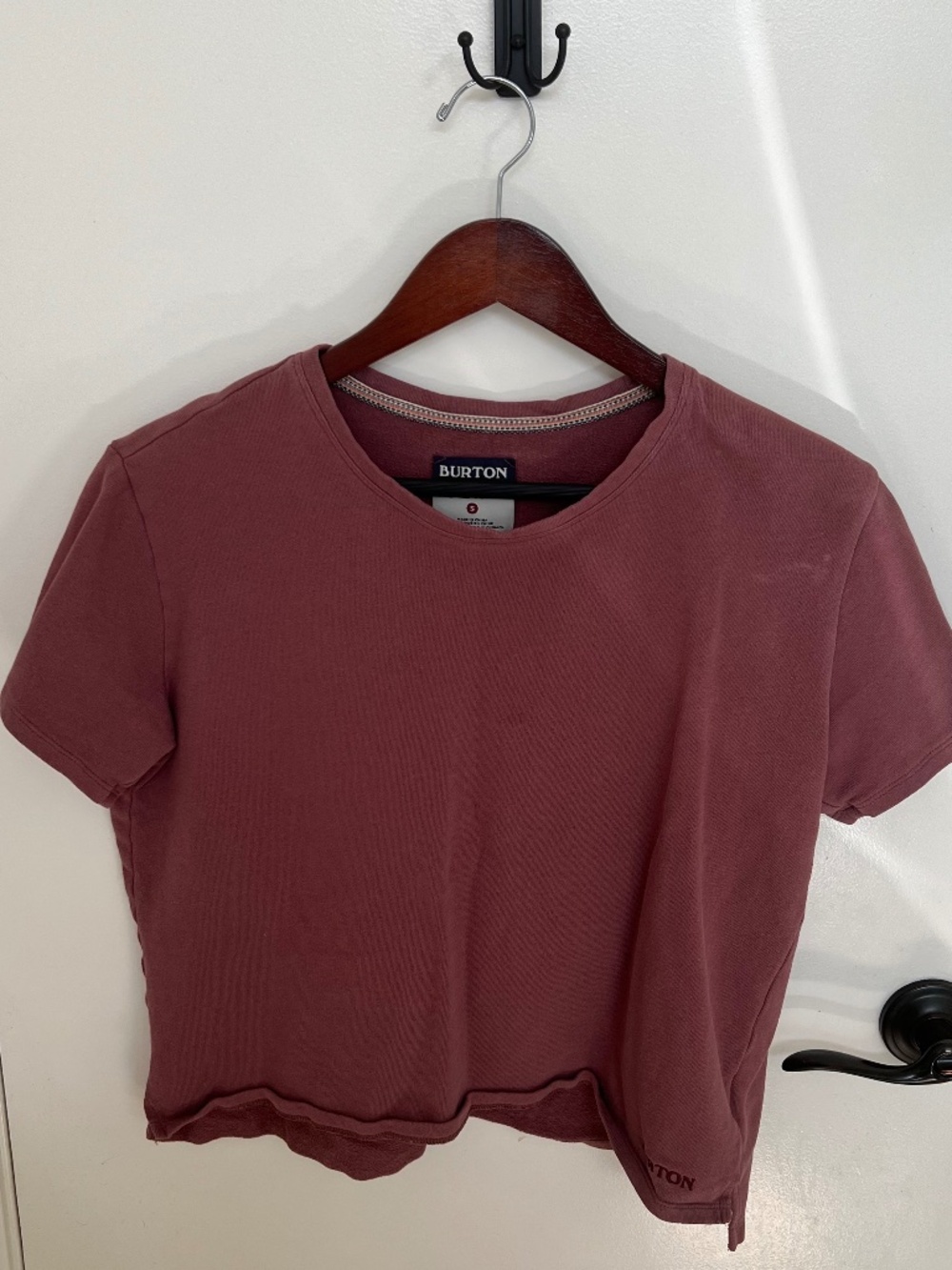 Burton cropped shirt
